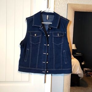 Denim vest